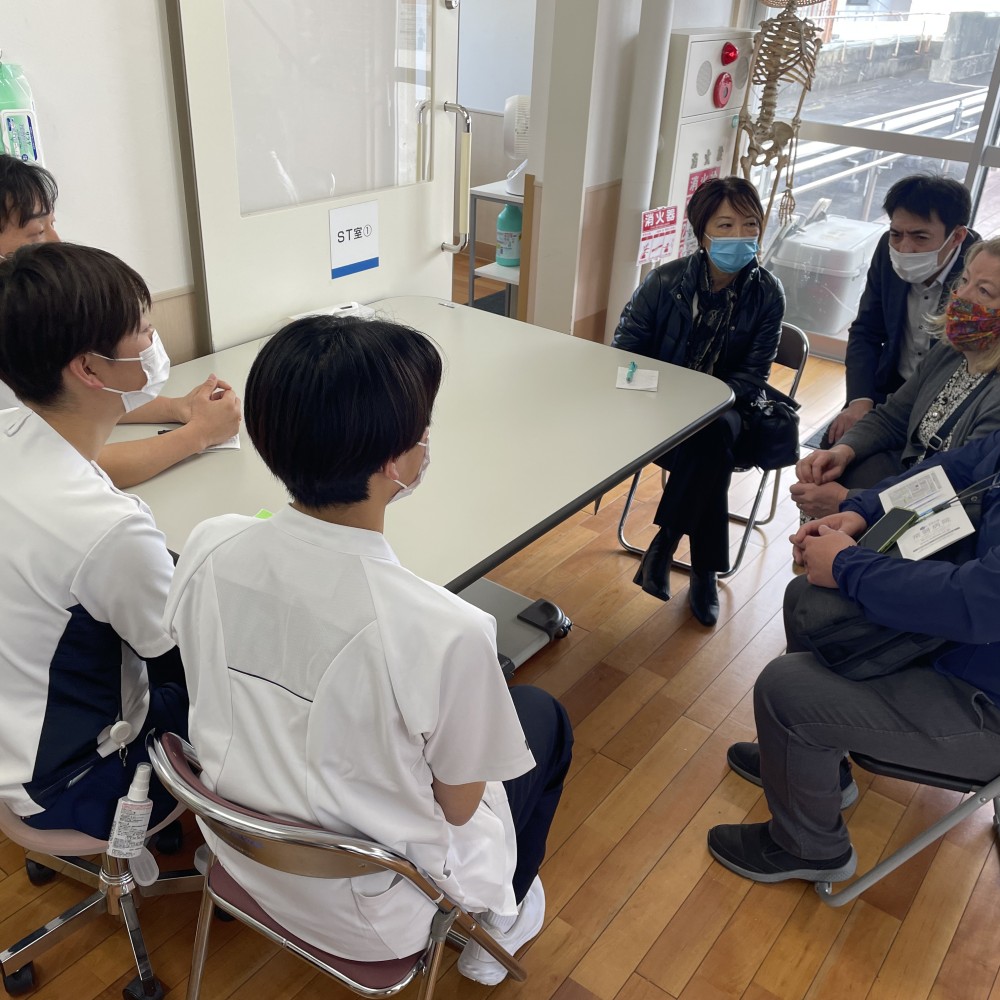 Site visit Iryo Sosei University